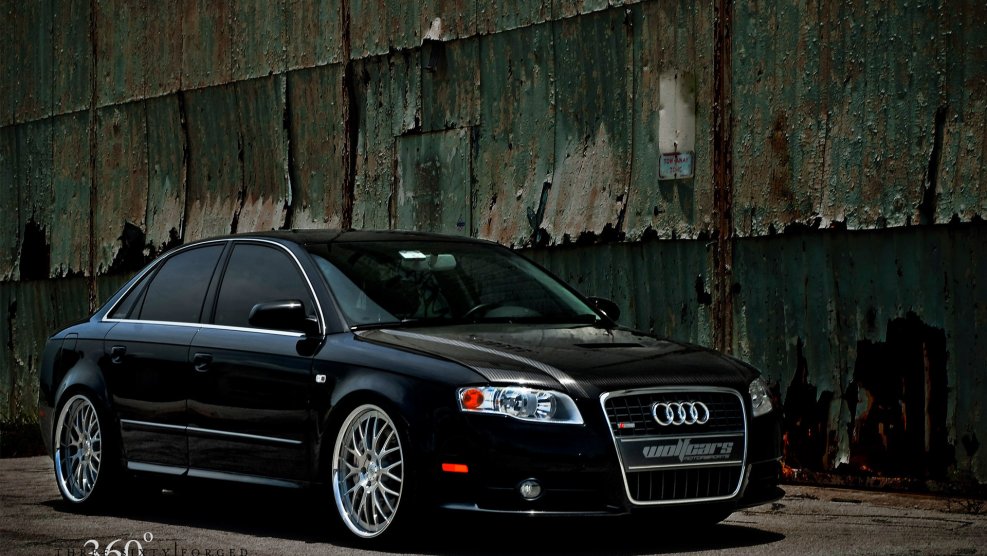 Ауди s4 b5 черный
