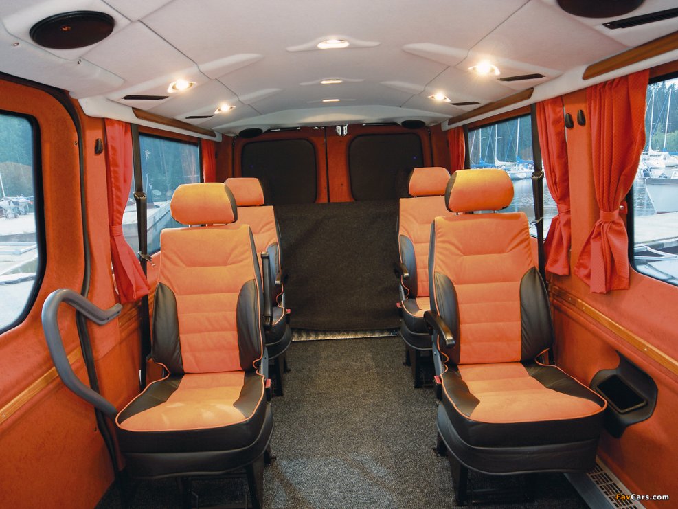 Volkswagen Crafter пассажирский салон