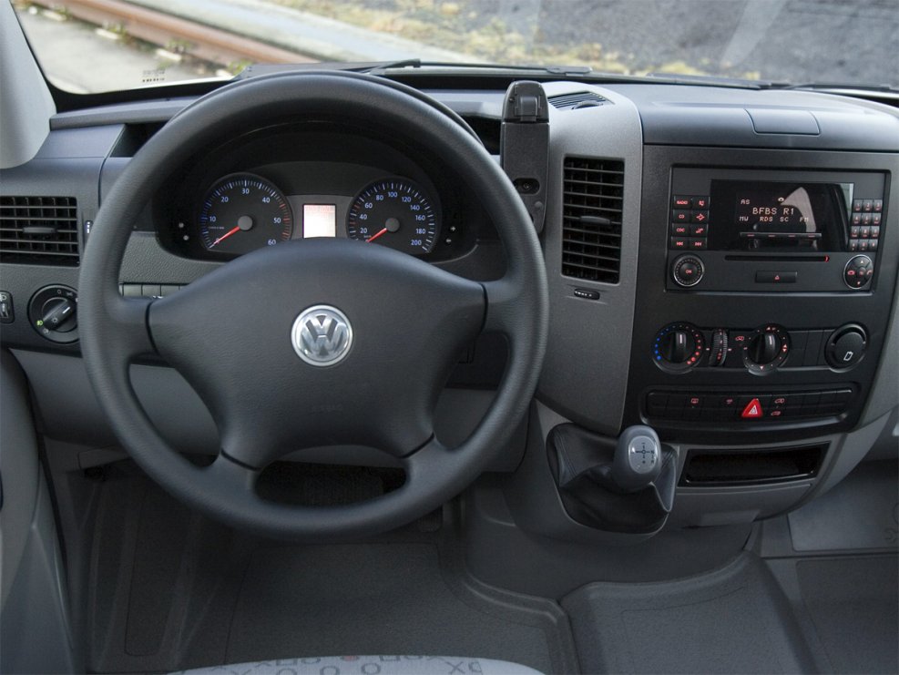 Volkswagen Crafter 2018 салон