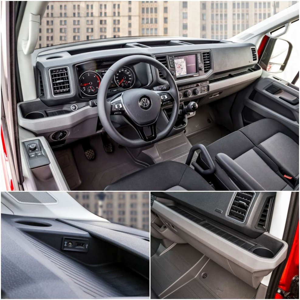 Volkswagen Crafter 2018 салон