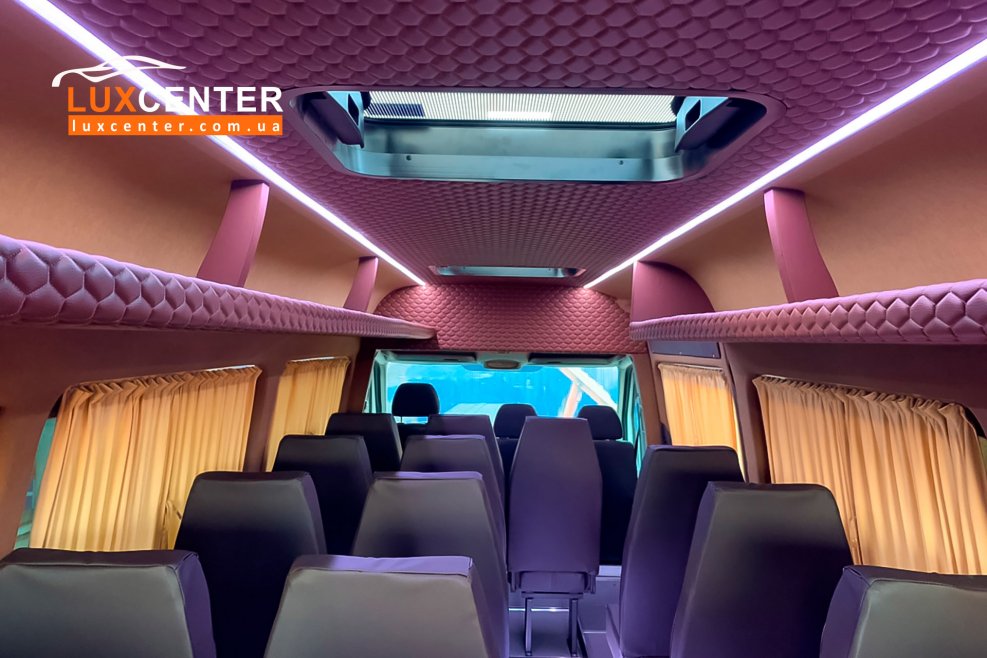 Volkswagen Crafter пассажирский салон