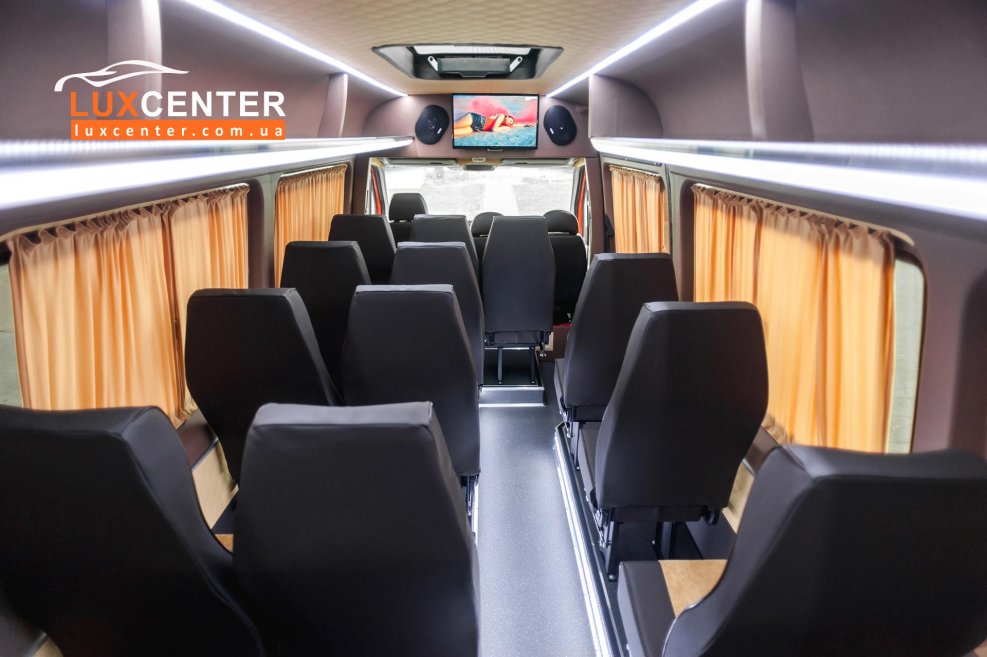 Volkswagen Crafter пассажирский салон