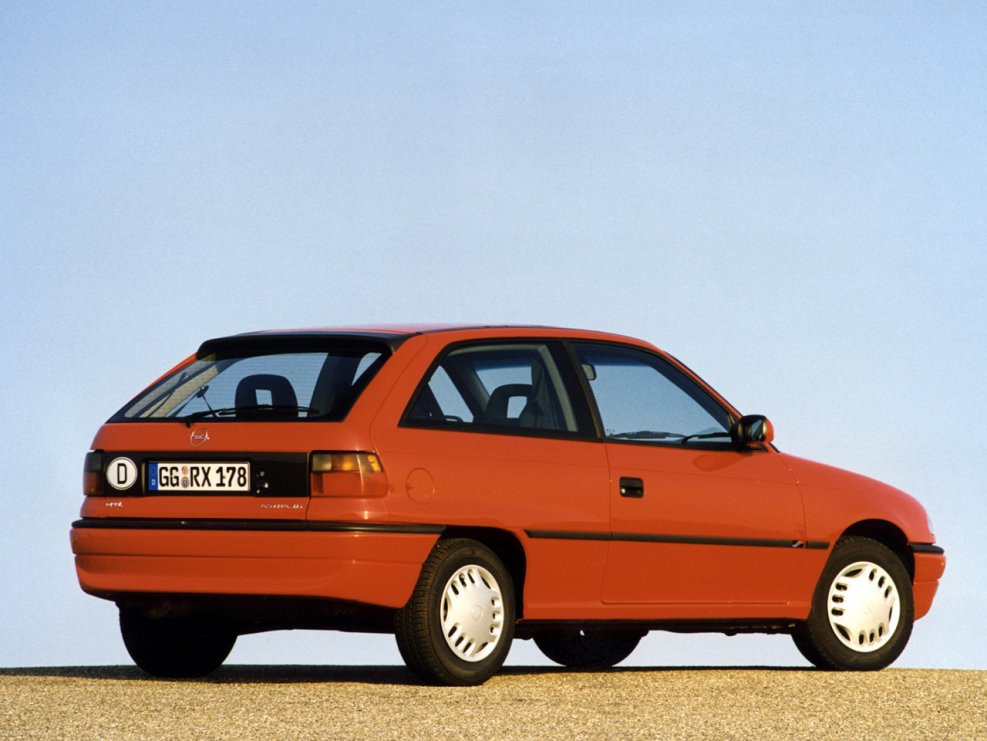 Opel Astra f 1997 хэтчбек