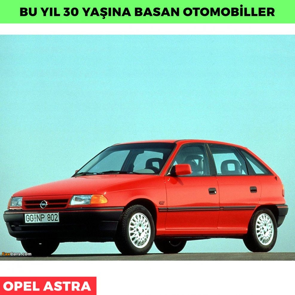 Опель Астра 1991 хэтчбек
