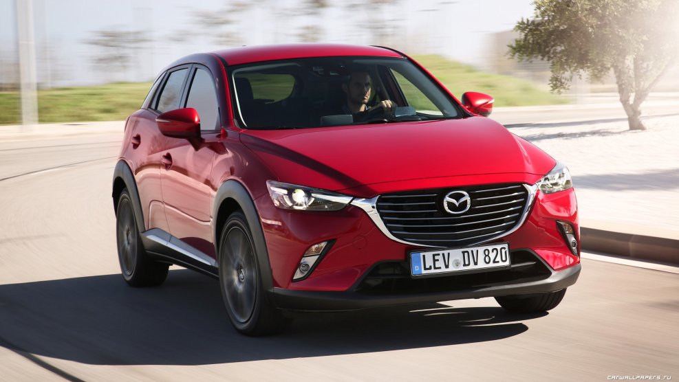 Mazda CX 3 красная