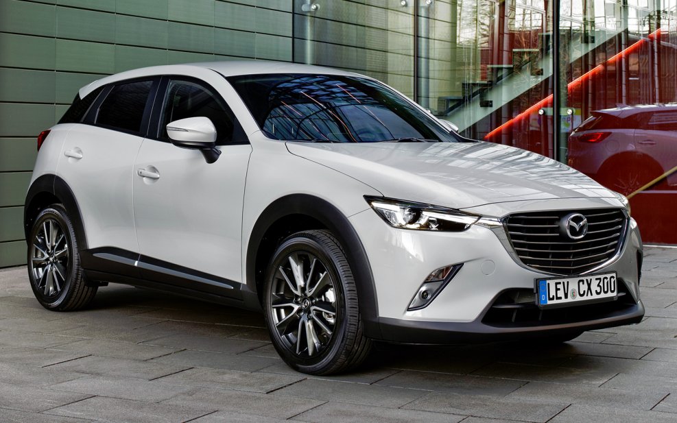 Mazda CX 3 белая