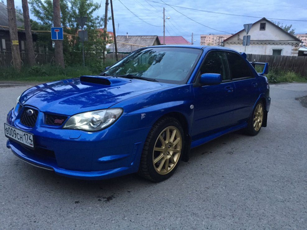 Субару Импреза WRX лиса