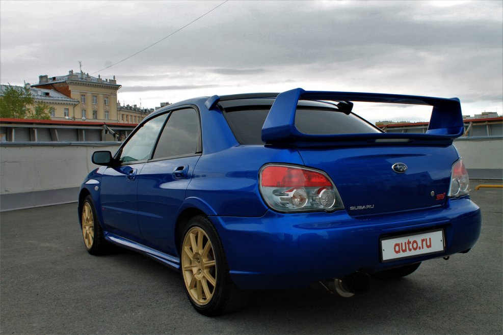 Subaru Impreza WRX STI 2007 лиса