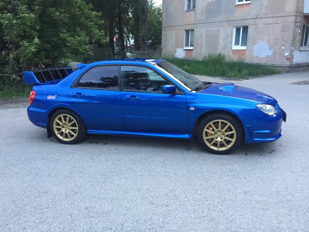 Subaru Impreza WRX STI 2007 лиса