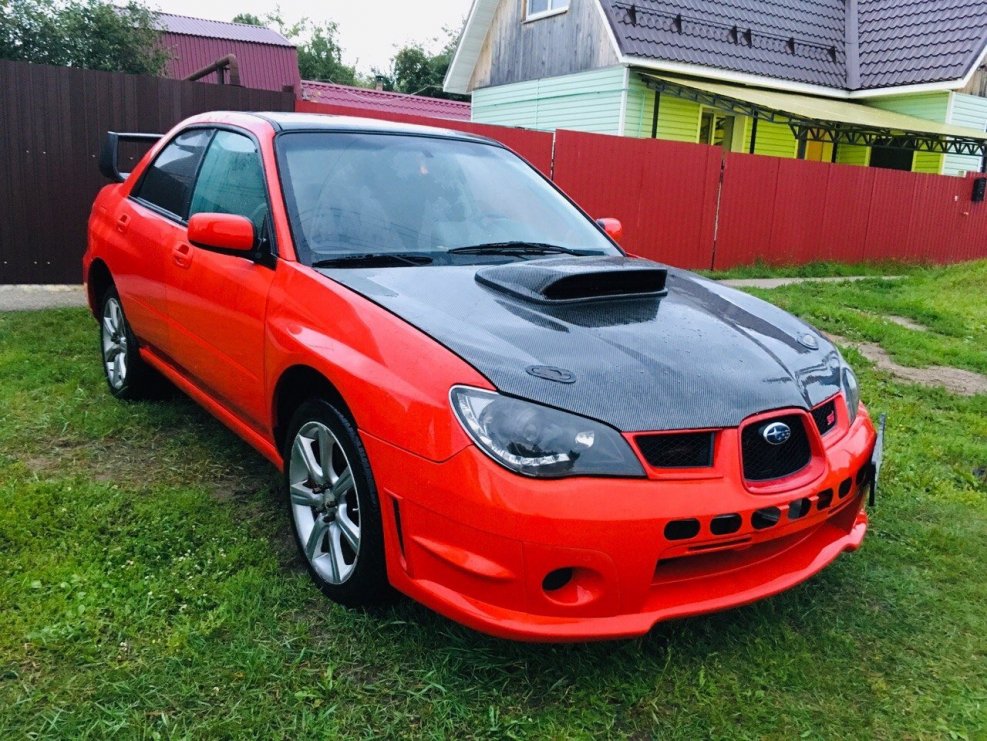 Субару WRX STI лиса