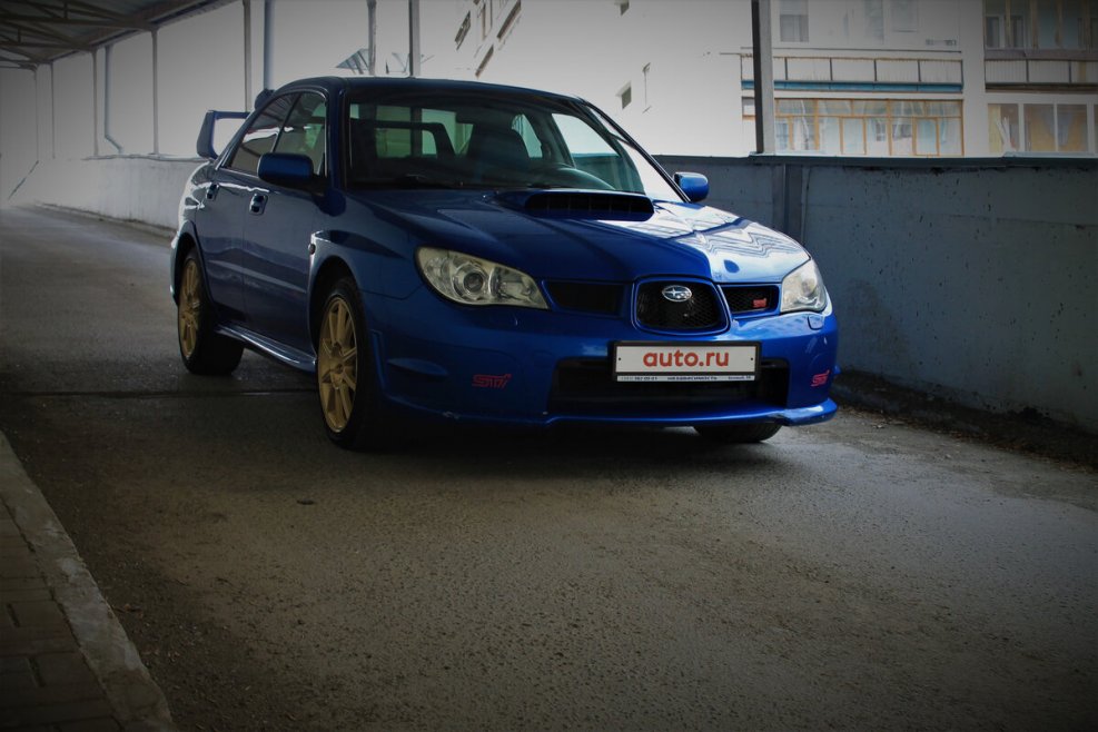 Subaru Impreza WRX STI 2007 лиса