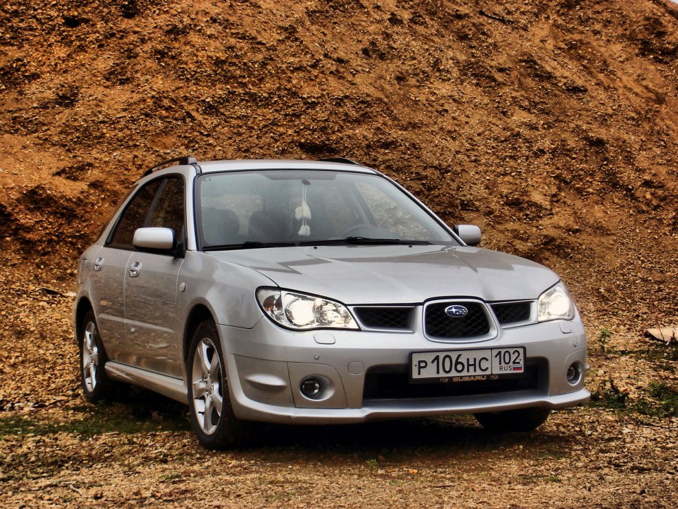 Subaru Impreza WRX лиса