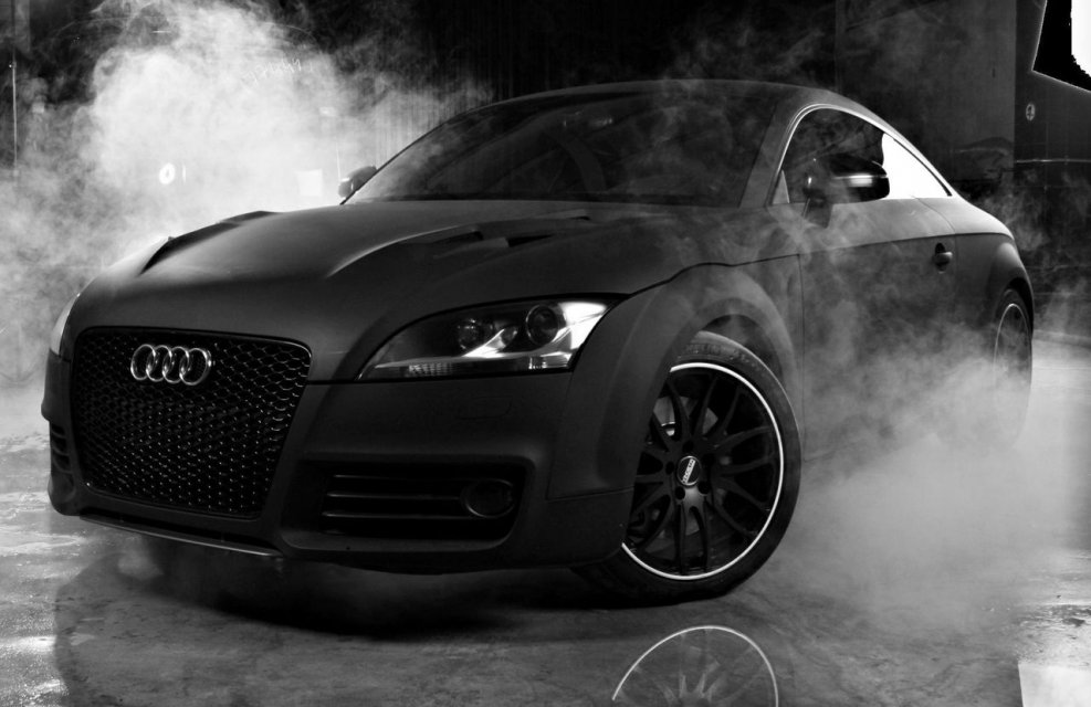 Audi TT черная