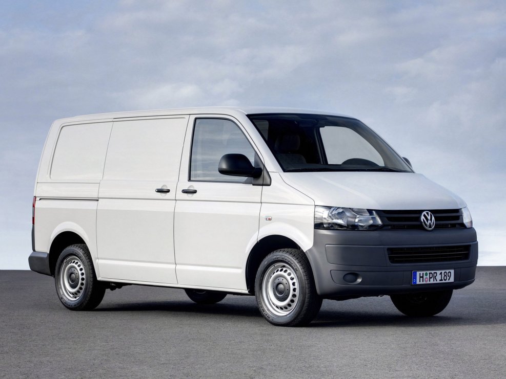 Volkswagen Transporter t5 сбоку
