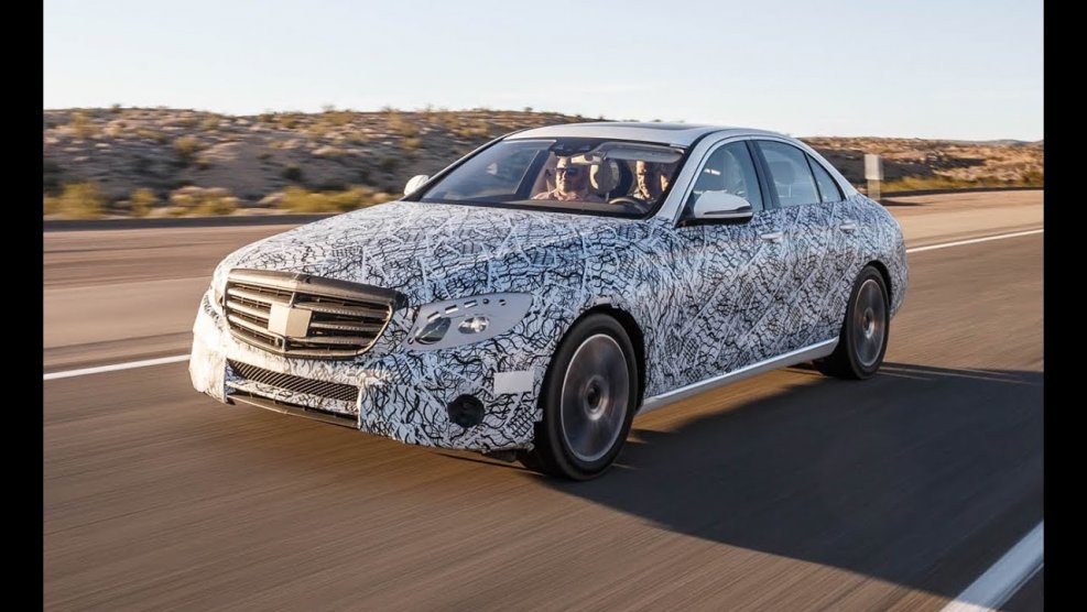 W213 с прицепом
