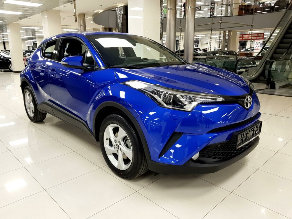 Chr Toyota 2018 голубая