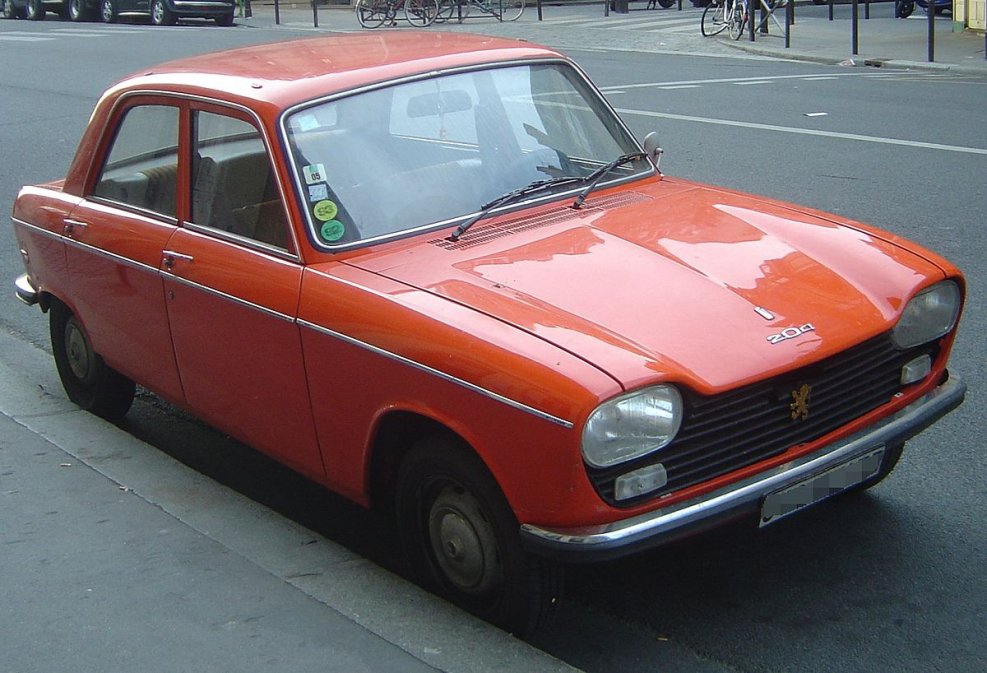 Пежо 1965 года