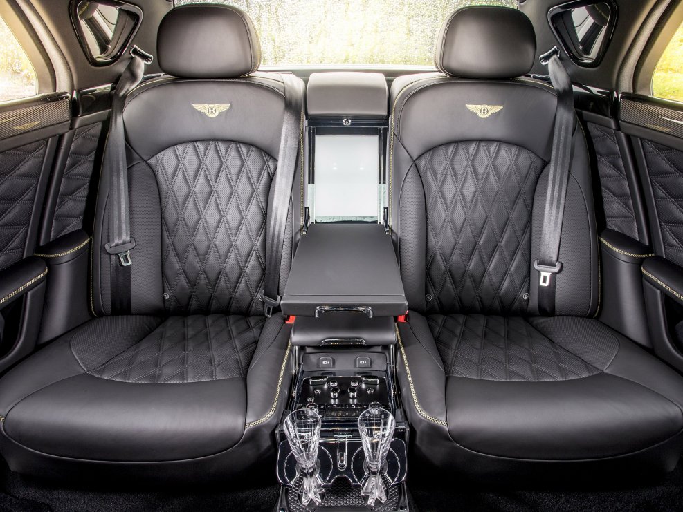 Bentley Mulsanne салон задний ряд