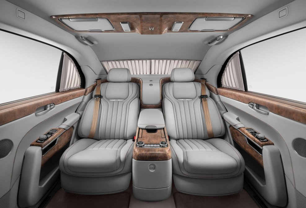 Aurus Senat s600 интерьер