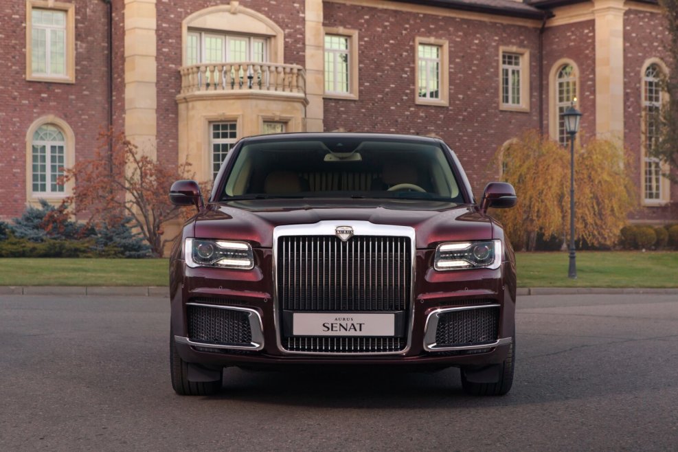 Aurus Senat s600 бронированный