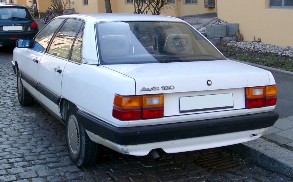 Ауди 100 с3 фото сзади