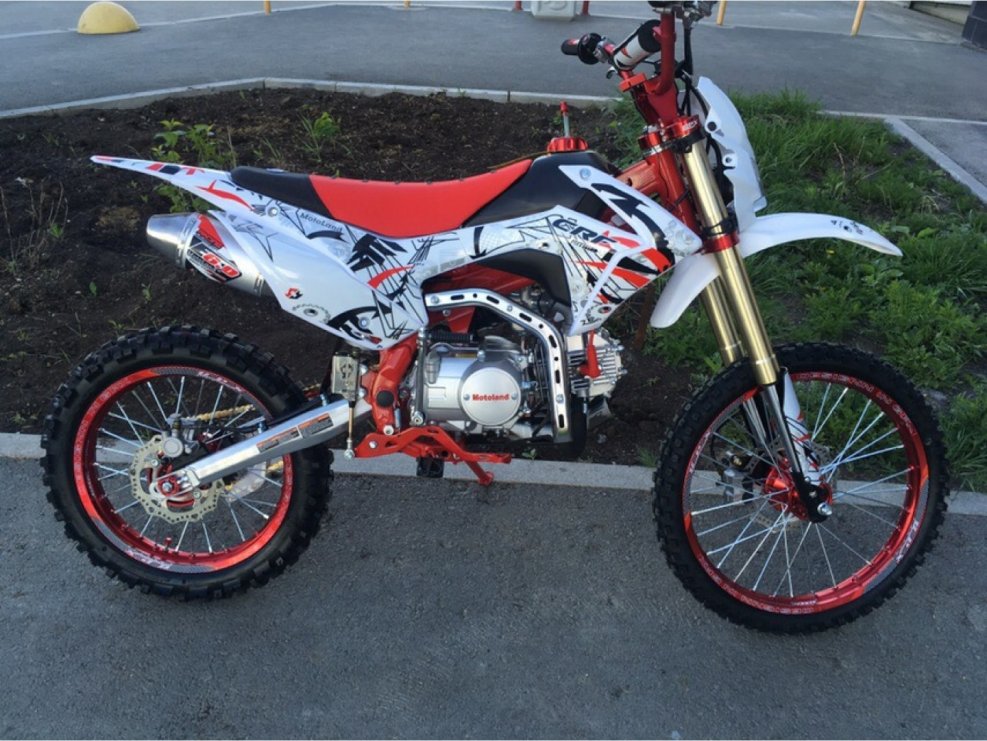 Motoland кросс crf125 19/16