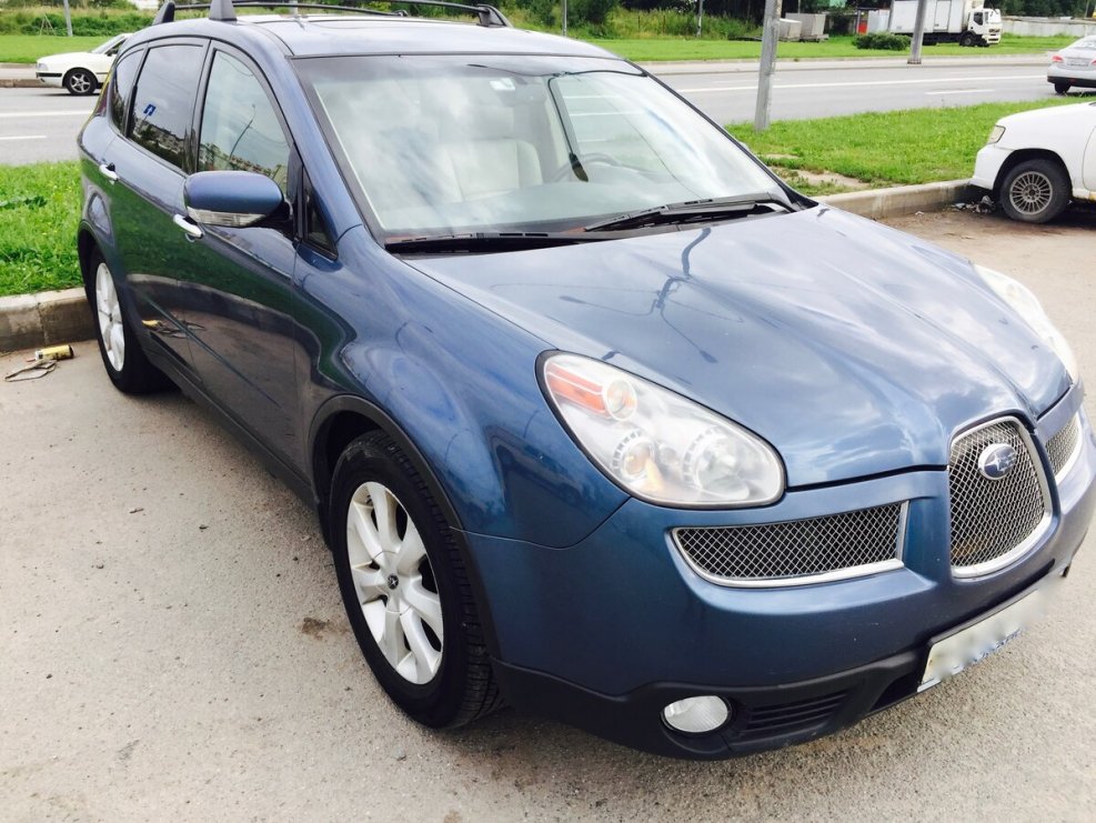 Subaru Tribeca 3.0 at, 2006, фото салона