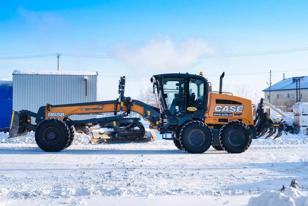 Грейдер Case 865b