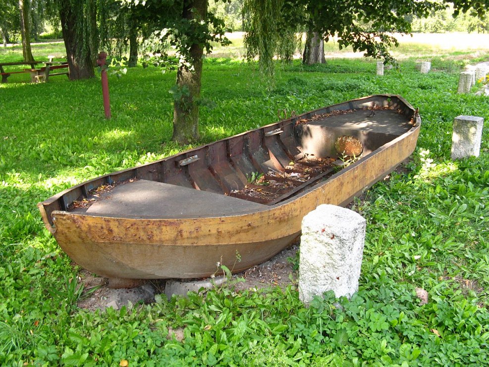 Лодка декор