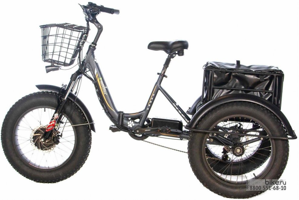 E Motions Trike Transformer 800w 48v электроцикл