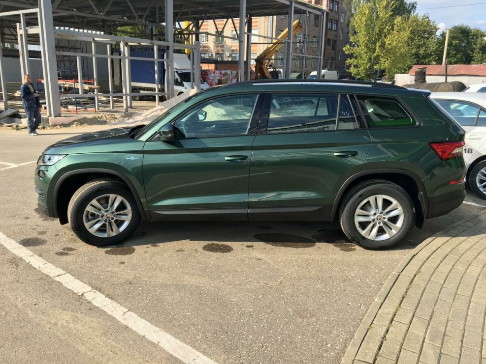 Skoda Kodiaq Emerald Green