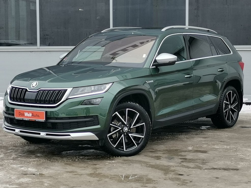Skoda Kodiaq Emerald Green