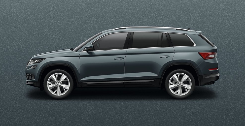 Skoda Kodiaq 2020 зеленый