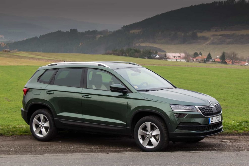 Skoda Kodiaq 2020 зеленый
