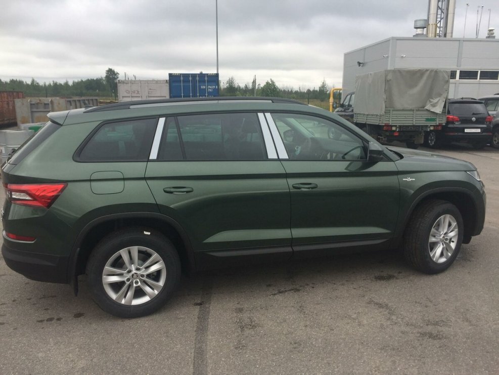 Skoda Kodiaq Emerald Green