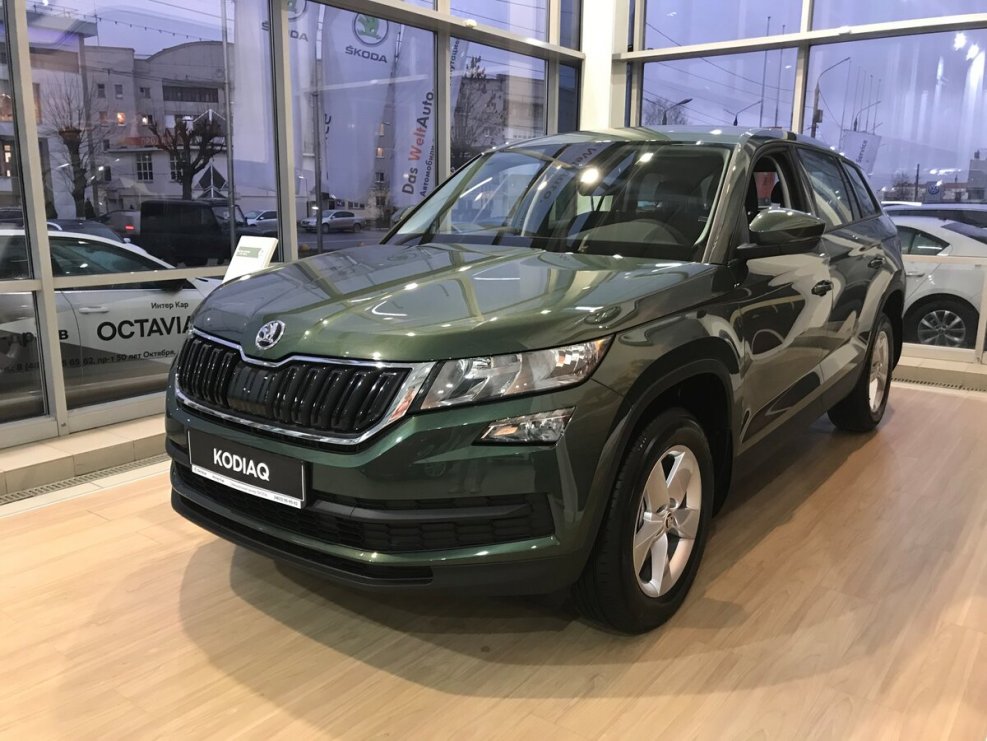 Skoda Kodiaq Emerald Green