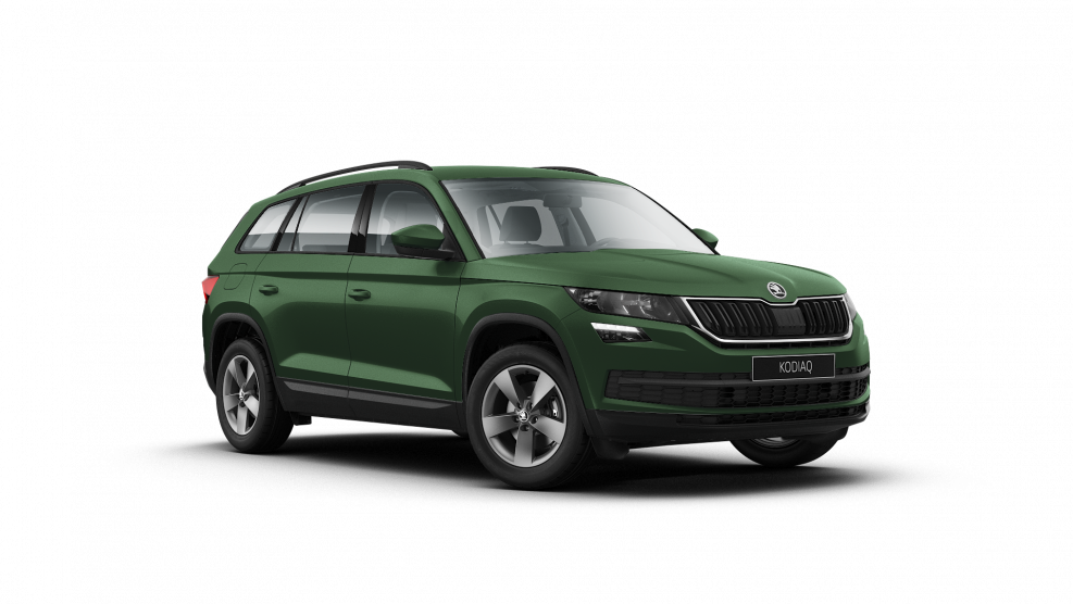 Шкода Карок Emerald Green