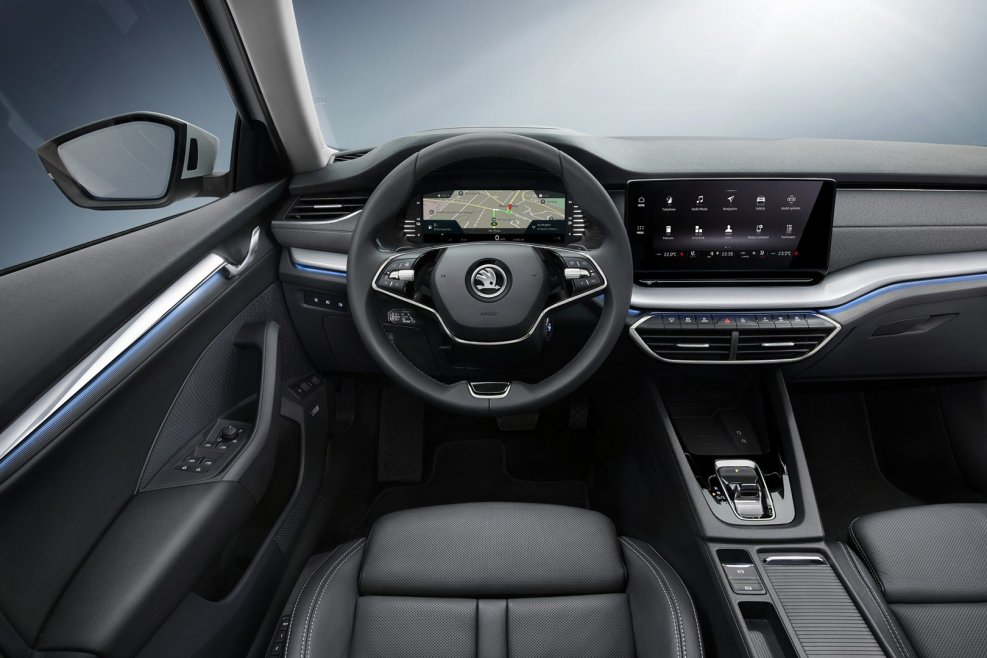 Skoda Octavia 2020 салон