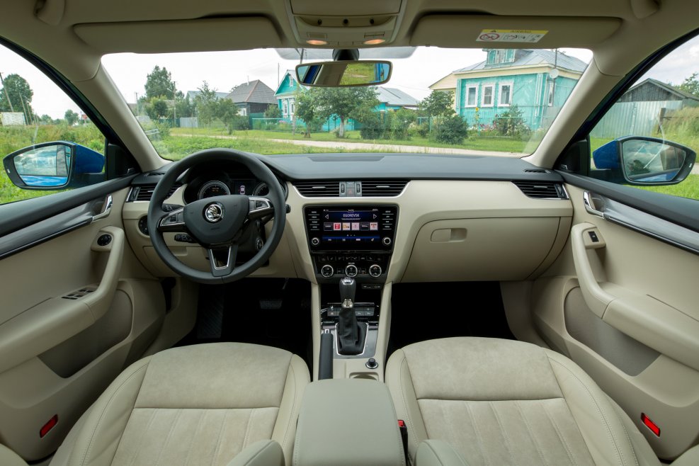 Skoda Octavia a8 салон