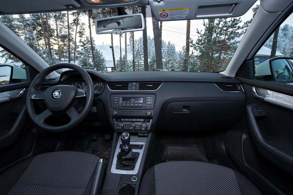 Škoda Octavia a7 салон
