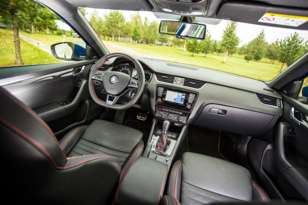 Skoda Octavia a8 салон
