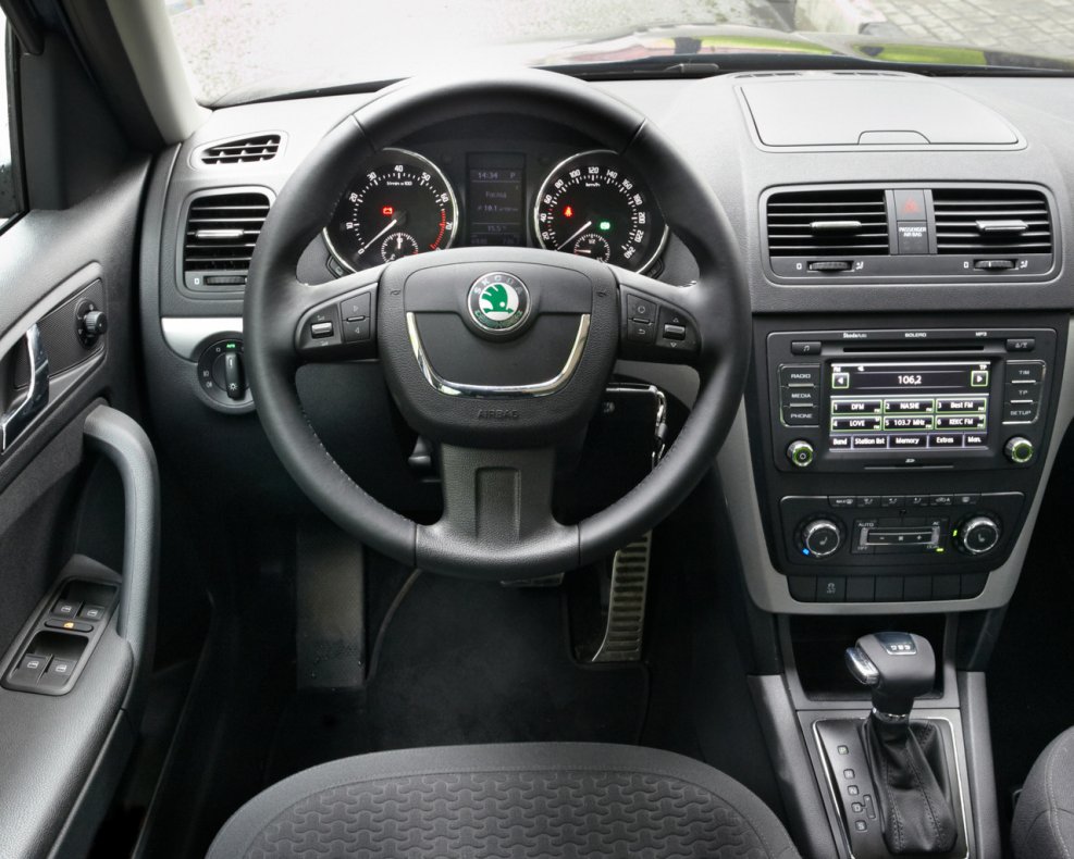 Škoda Yeti 2011 салон