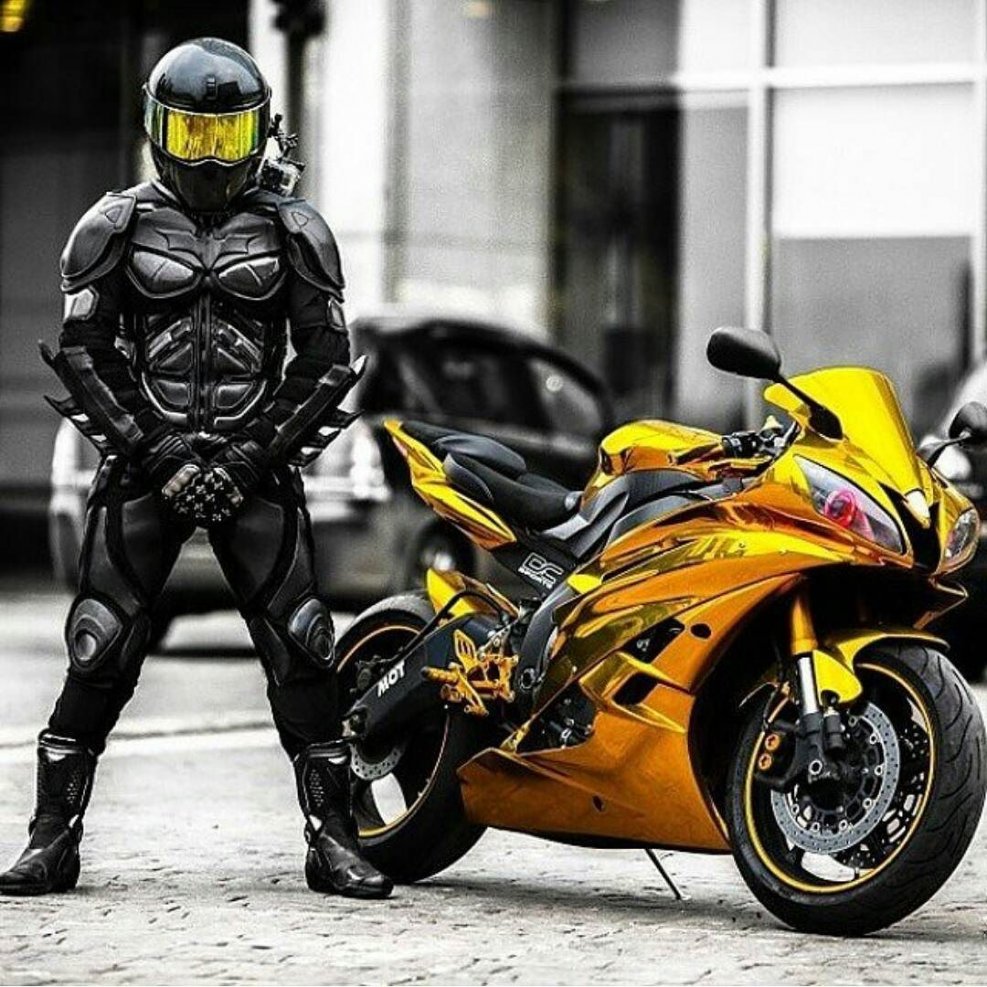 Yamaha r6 Золотая