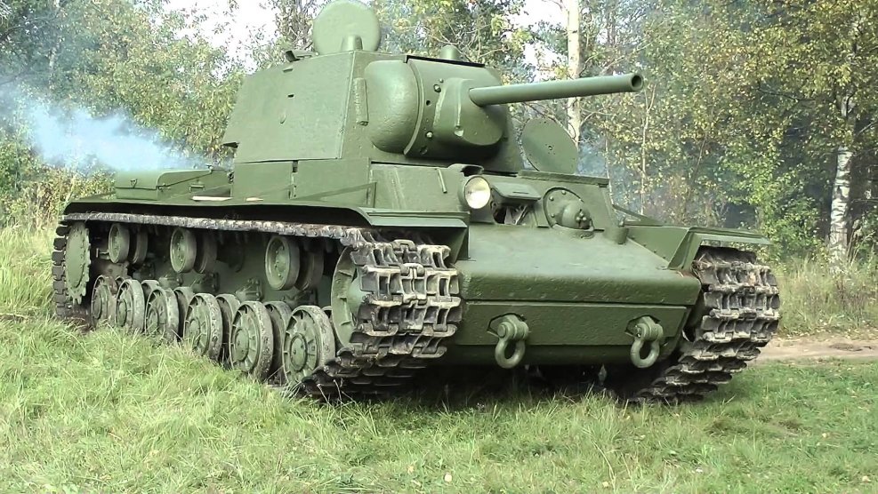 Танк второй мировой войны кв1