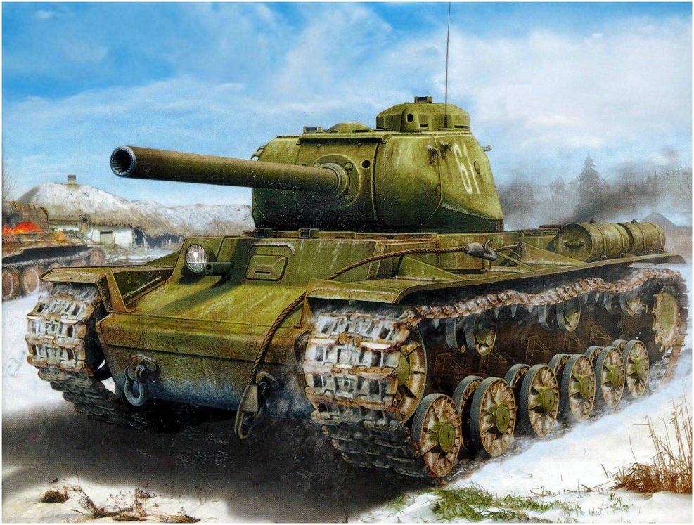 Кв-85 танк