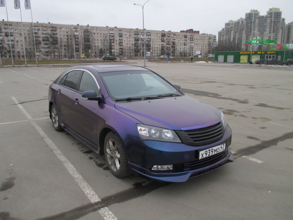 Geely Emgrand ec7 обвес