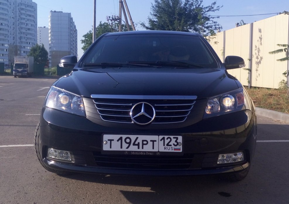 Geely Emgrand ec7 Мерседес