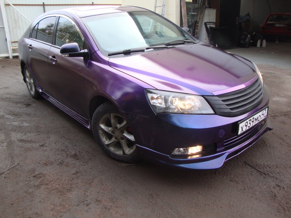 Geely Emgrand ec7 обвес и автовинил
