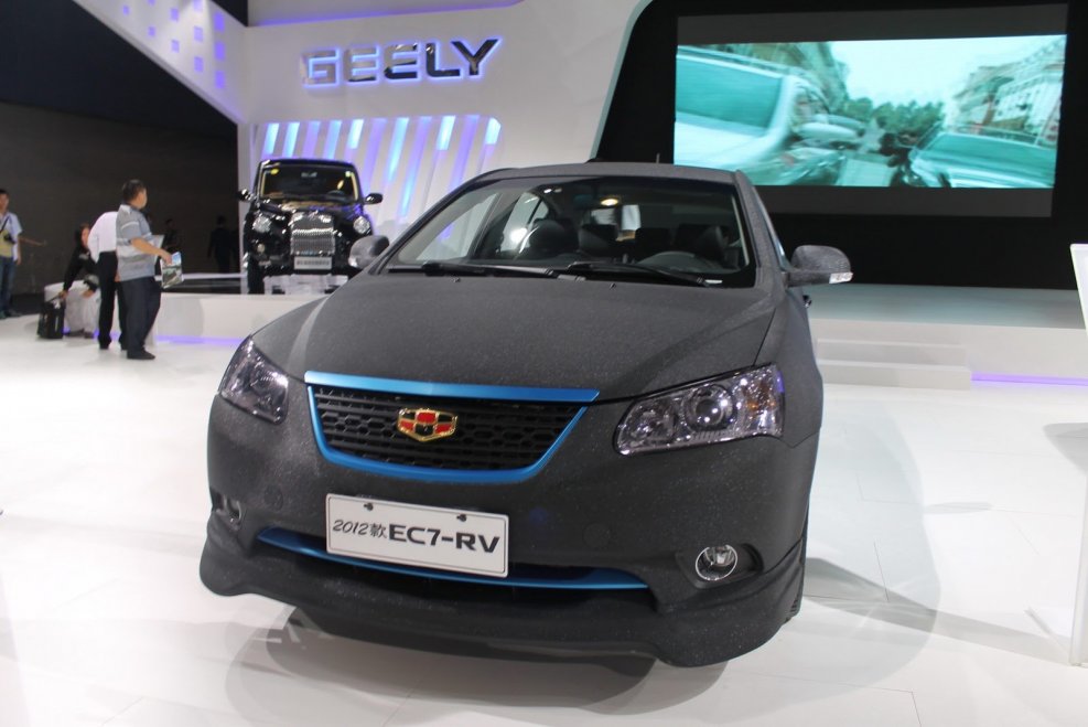 Geely Emgrand 7 выставка