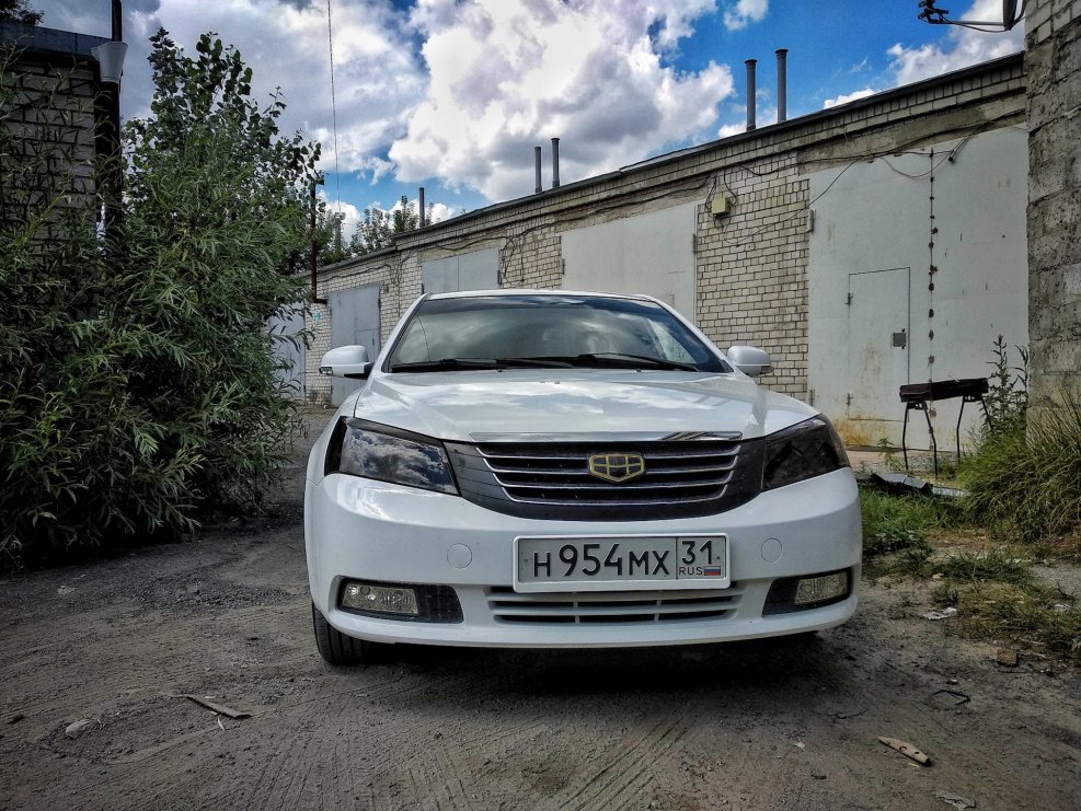 Geely Emgrand ec7 тонированная